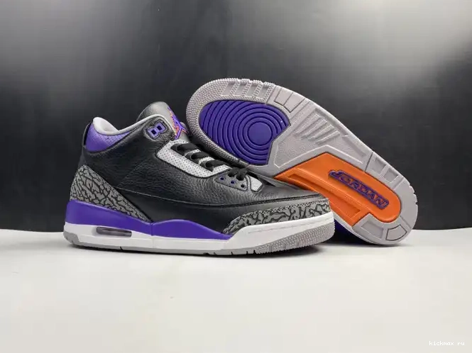 Rep Retro Purple CT8532 Jordan Black Court 050 3 Air 0606